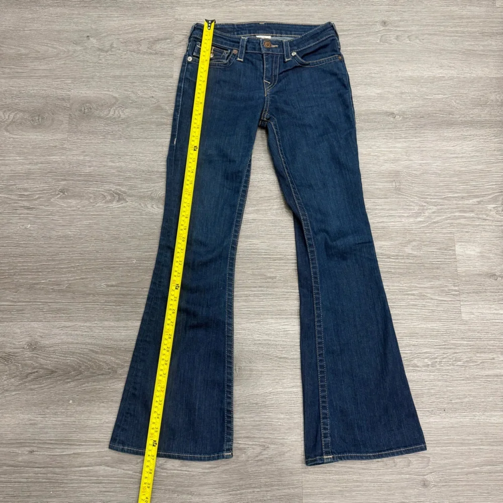 Y2K True Religion Blue Bootcut Jeans Womens Size 12 - Picture 5 of 8